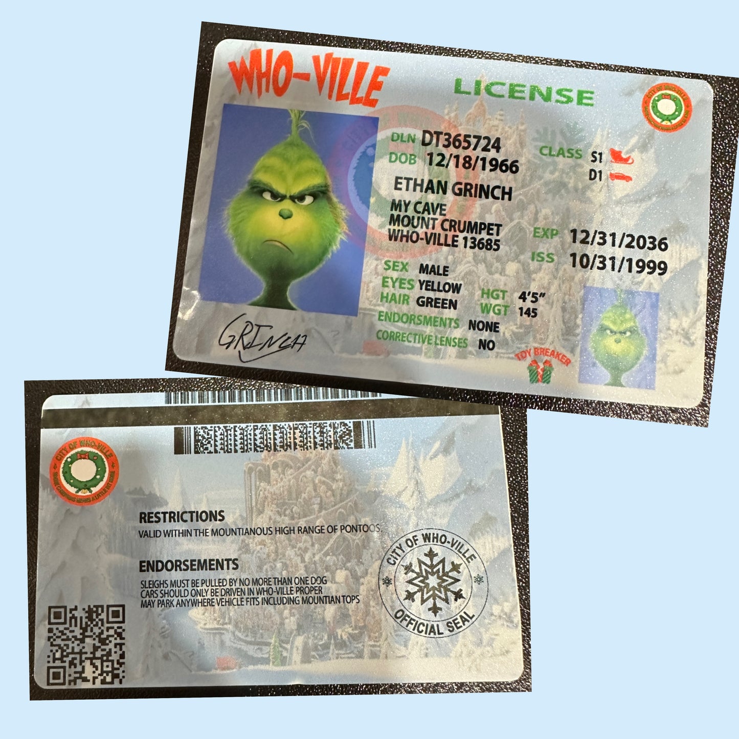 Grinch License