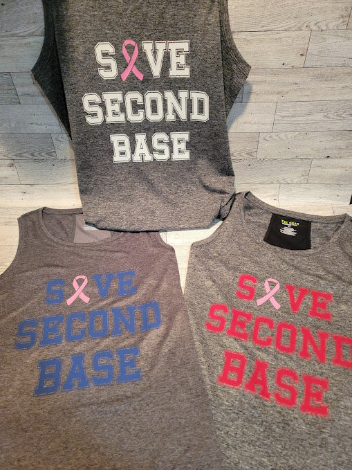 Save Second Base (Breast Cancer Awareness)