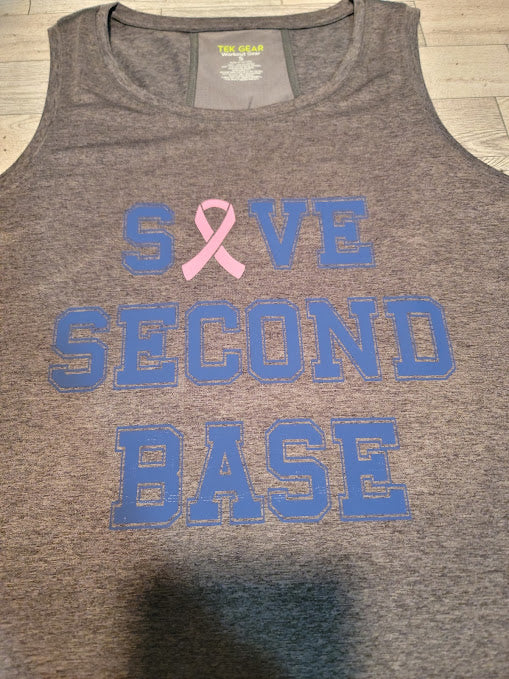 Save Second Base (Breast Cancer Awareness)