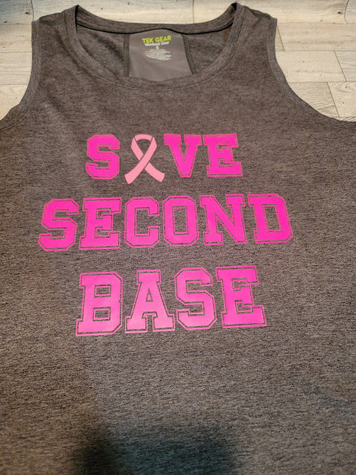 Save Second Base (Breast Cancer Awareness)