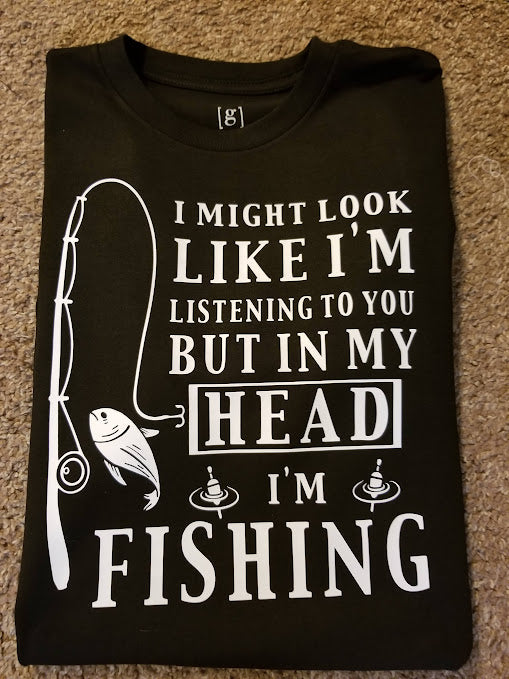 In my head I'm fishing