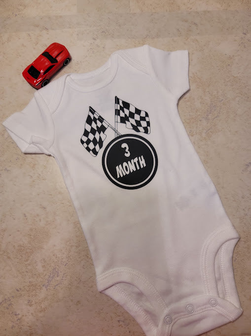 Racing monthly onsie bundle