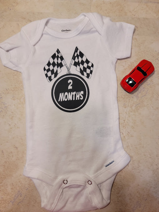 Racing monthly onsie bundle