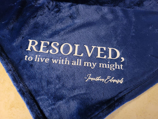 -RESOLVED ~by Matthew Everhard blanket